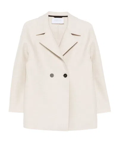 HARRIS WHARF LONDON DOUBLE-BREASTED WOOL COAT