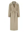Harris Wharf London Dove Grey Trench