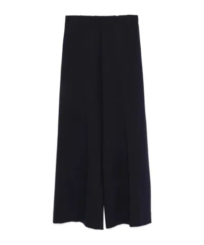 HARRIS WHARF LONDON FLARED TROUSERS