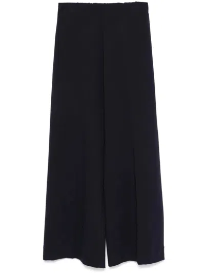 HARRIS WHARF LONDON FLARED TROUSERS