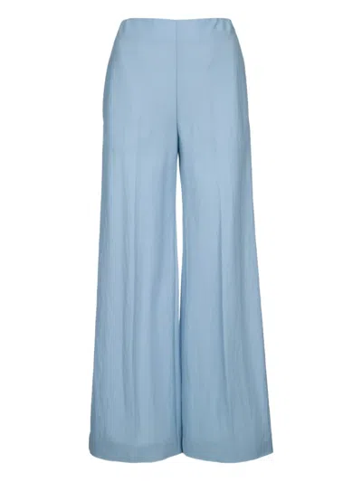 HARRIS WHARF LONDON FLARED TROUSERS