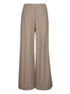 Harris Wharf London Women Flared Trousers Rayon In Neutrals