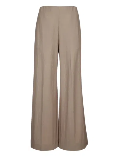 HARRIS WHARF LONDON FLARED TROUSERS