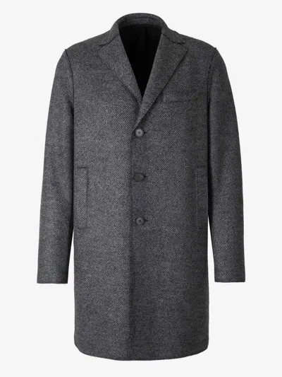 HARRIS WHARF LONDON HARRIS WHARF LONDON HERRINGBONE BOXY COAT