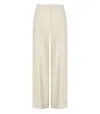 Harris Wharf London Ivory Flare Trousers