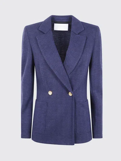 HARRIS WHARF LONDON JACKET HARRIS WHARF LONDON WOMAN COLOR BLUE,H67382009
