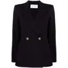 Harris Wharf London Notched-collar Double-breasted Jacket In Black
