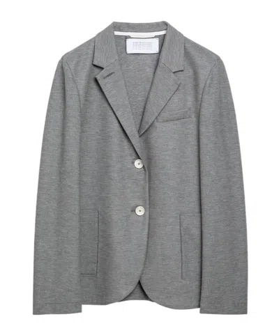 Harris Wharf London Lapel Long-sleeved Suit Jacket