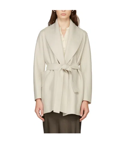 Harris Wharf London Logo Waist Short Coat In Nude