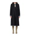 Harris Wharf London Long Boxy Coat In Black