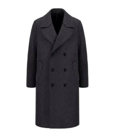 HARRIS WHARF LONDON DOUBLE-BREASTED WOOL COAT