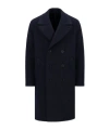 Harris Wharf London Long Peacoat Boiled Wool In Black