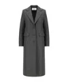 Harris Wharf London Long-sleeved Coat In Black