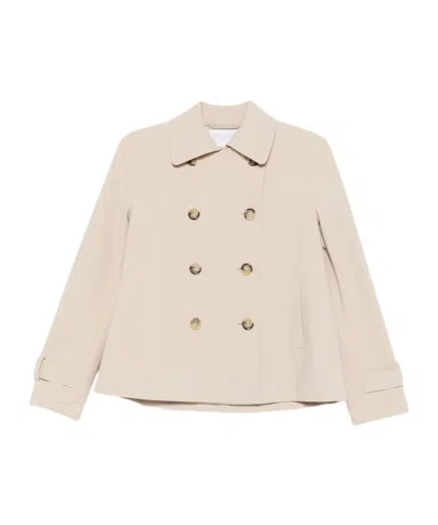 Harris Wharf London Double-breasted Jacket In Multi