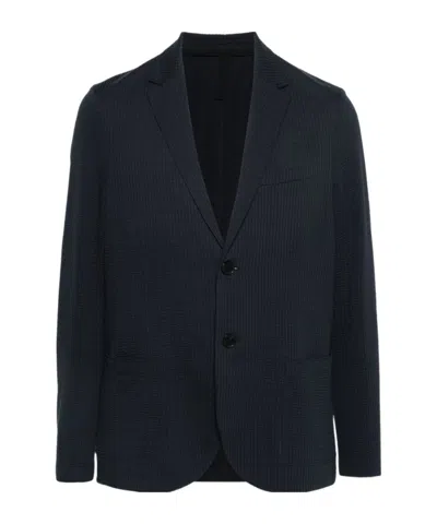 Harris Wharf London Long Sleeved Suit Jacket In Black