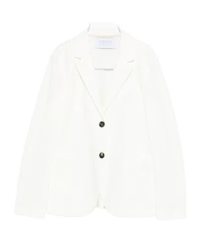 Harris Wharf London Long-sleeved Suit Jacket In Neutral