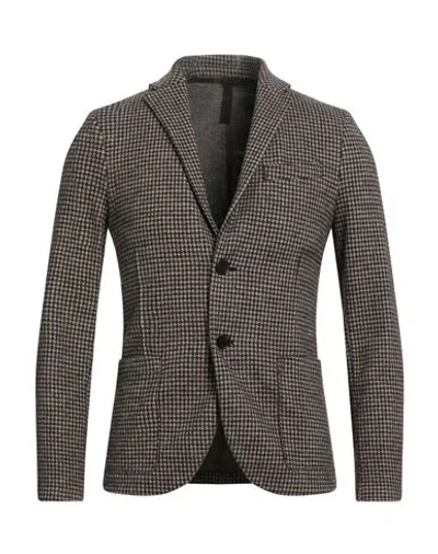 Harris Wharf London Man Blazer Beige Size 38 Wool, Cotton, Polyamide, Elastane