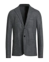 Harris Wharf London Man Blazer Grey Size 40 Virgin Wool In Gray