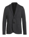 Harris Wharf London Man Blazer Grey Size 42 Cotton, Wool, Polyester