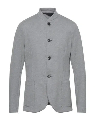 Harris Wharf London Man Blazer Light Grey Size 40 Cotton