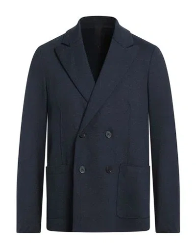 HARRIS WHARF LONDON HARRIS WHARF LONDON MAN BLAZER MIDNIGHT BLUE SIZE 38 COTTON, WOOL, POLYESTER