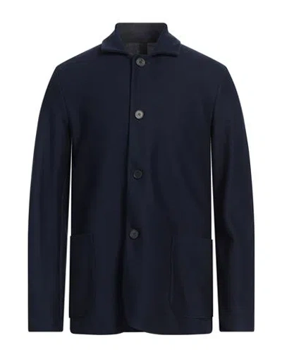 Harris Wharf London Man Blazer Navy Size 40 Cotton