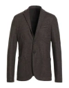 Harris Wharf London Man Blazer Taupe Size 38 Virgin Wool In Brown
