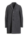 Harris Wharf London Man Coat Charcoal Size 44 Virgin Wool In Gold