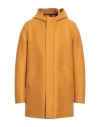 Harris Wharf London Man Coat Ocher Size 40 Virgin Wool In Yellow