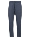 Harris Wharf London Man Pants Slate Blue Size 34 Wool