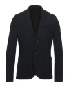Harris Wharf London Man Suit Jacket Midnight Blue Size 38 Virgin Wool In Blue