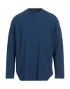 Harris Wharf London Man Sweater Blue Size 40 Cotton, Elastane