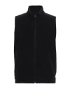 Harris Wharf London Man Vest Midnight Blue Size 38 Polyester In Black