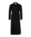 Harris Wharf London Maxi Coat In Black