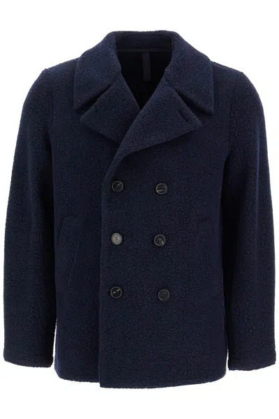HARRIS WHARF LONDON MEN'S DOUBLE-BREASTED BOUCL