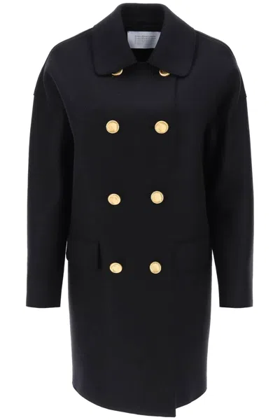 HARRIS WHARF LONDON HARRIS WHARF LONDON MIDI COAT IN PRESSED WOOL