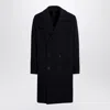 Harris Wharf London Coat In Pressed Virgin Wool