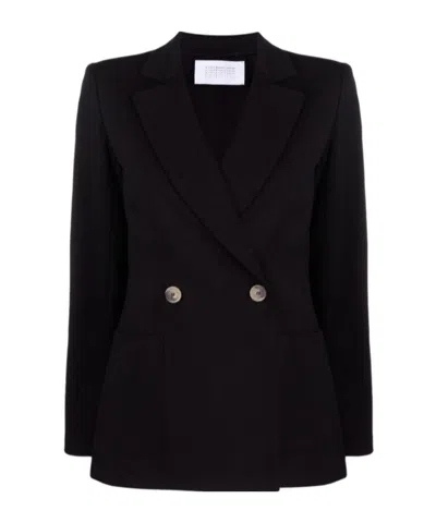 HARRIS WHARF LONDON NOTCHED-LAPEL DOUBLE-BREASTED JACKET