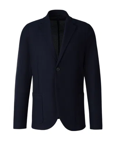 Harris Wharf London Notched-lapels Single-breasted Blazer In Black