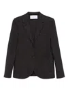 Harris Wharf London Single-breasted Blazer In Black