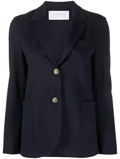 Harris Wharf London Outerwear In Blue