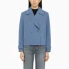 Harris Wharf London Single-breasted Blazer In Blue