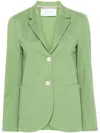 Harris Wharf London Single-breasted Blazer In Green