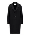 Harris Wharf London Overcoat Boiled Wool In Multi