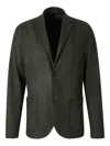 Harris Wharf London Patch-pocket Single-button Blazer In Green