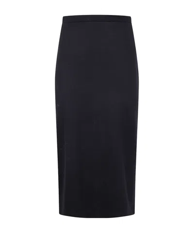Harris Wharf London Pencil Skirt In Black