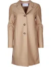Harris Wharf London Women Boxy Coat Light Pressed Wool In Nude