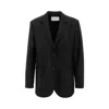 Harris Wharf London Woman Blazer Black Size 8 Virgin Wool In Black