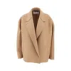 Harris Wharf London Pressed Wool Oversized Boxy Jacket