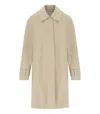 Harris Wharf London Sand Scuba Coat In Multi